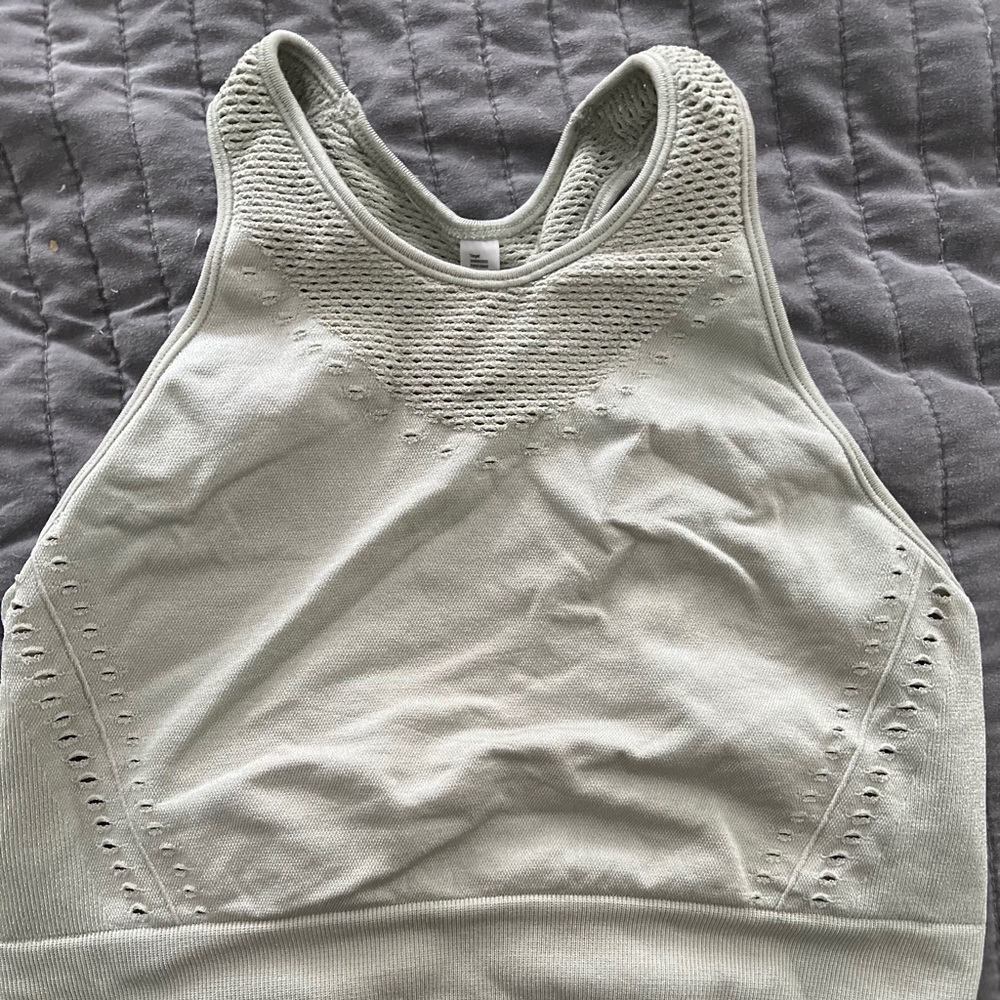 All in motion green sports bra